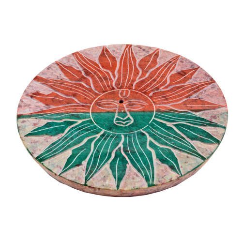Rucherstbchenhalter Sonne,  10cm
